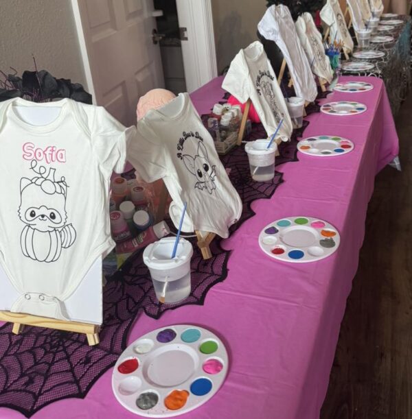 Crafty Onesie Painting Party – Baby Shower Host Training Video